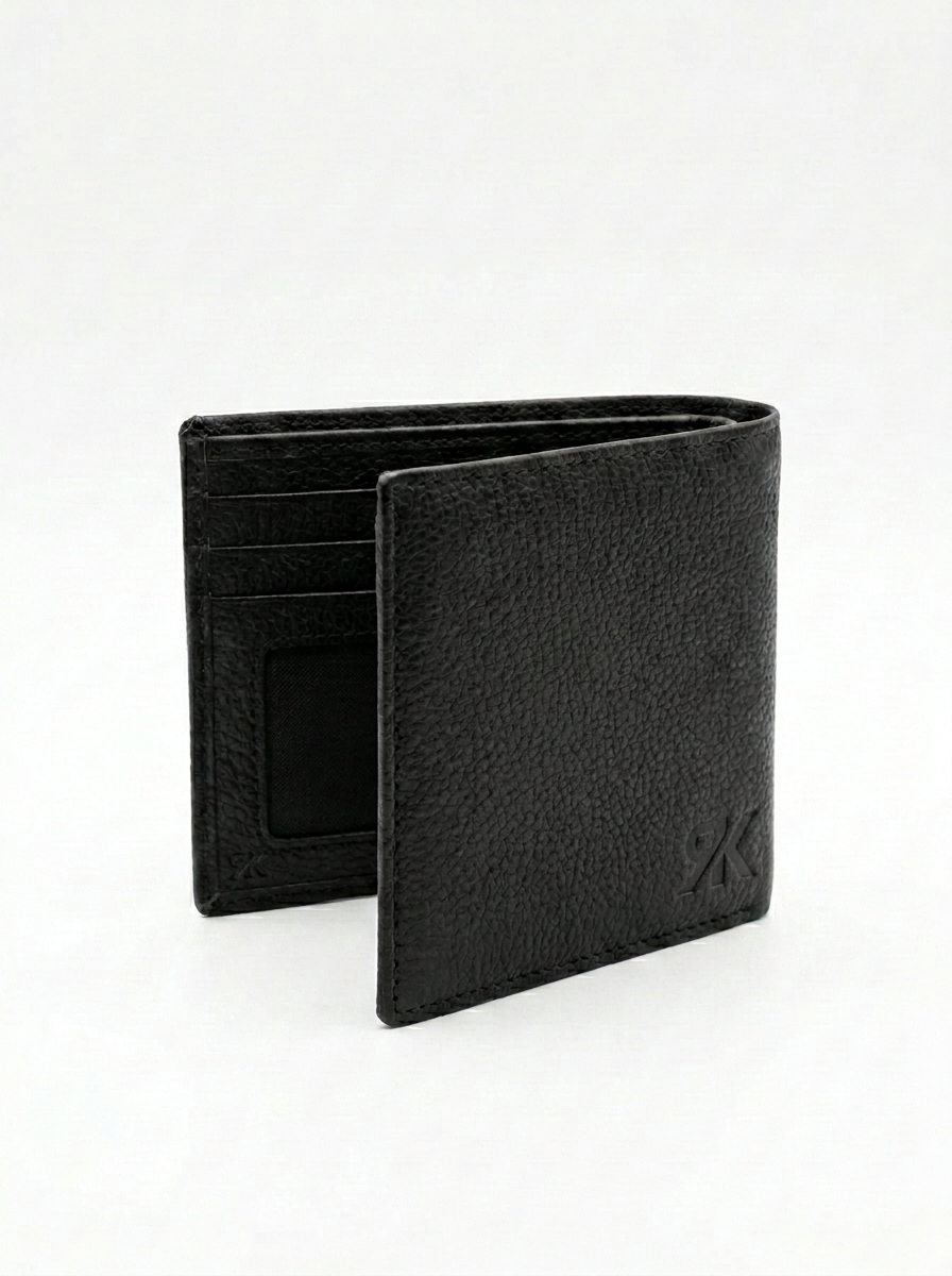 Premium Black Genuine Leather Wallet for Men