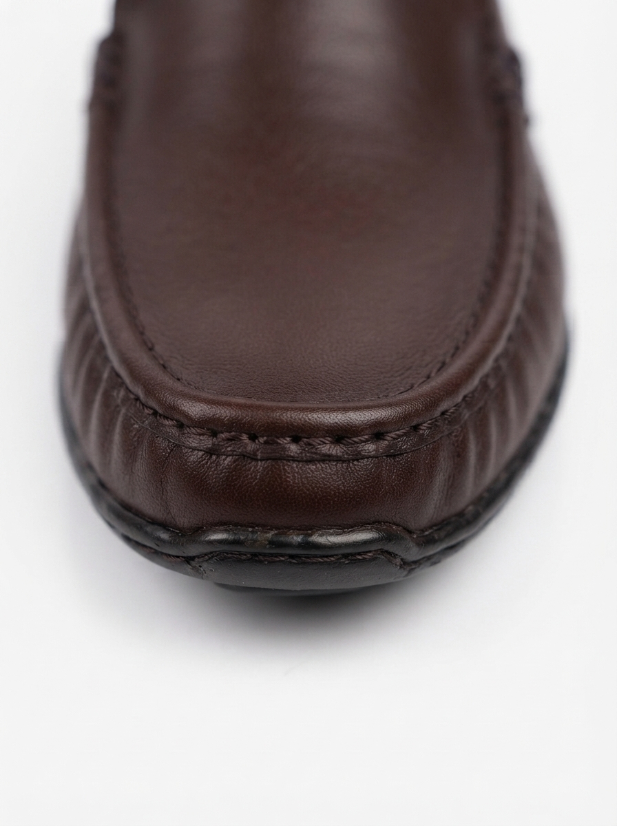 Men's Pure Leather Casual Comfort Loafers - Image 9