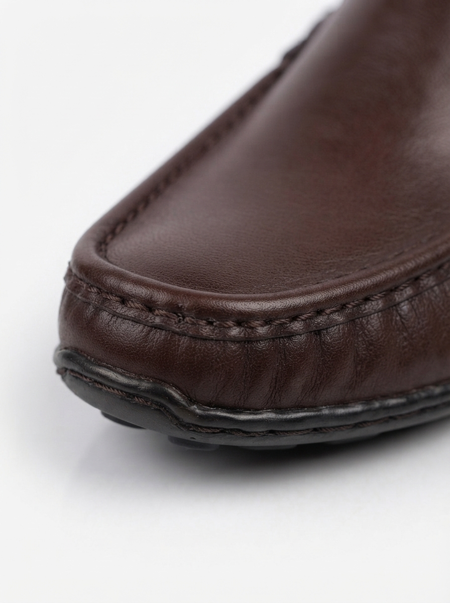 Men's Pure Leather Casual Comfort Loafers - Image 8