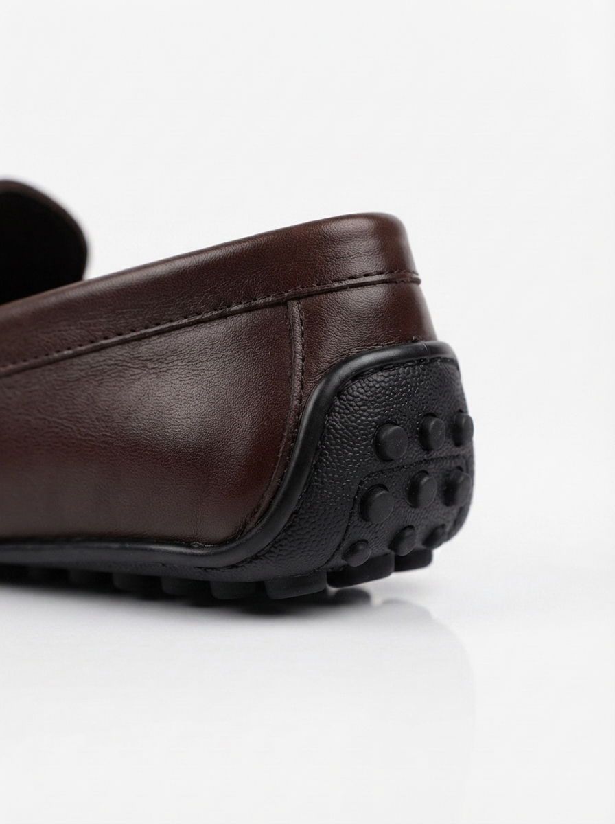 Men's Pure Leather Casual Comfort Loafers - Image 10