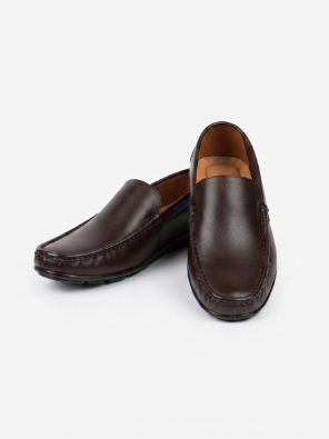 Men's Pure Leather Casual Comfort Loafers - Image 5