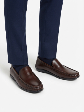 Men's Pure Leather Casual Comfort Loafers - Image 4