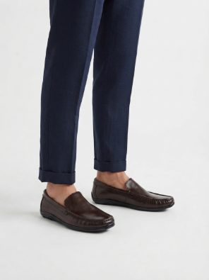 Men's Pure Leather Casual Comfort Loafers - Image 3